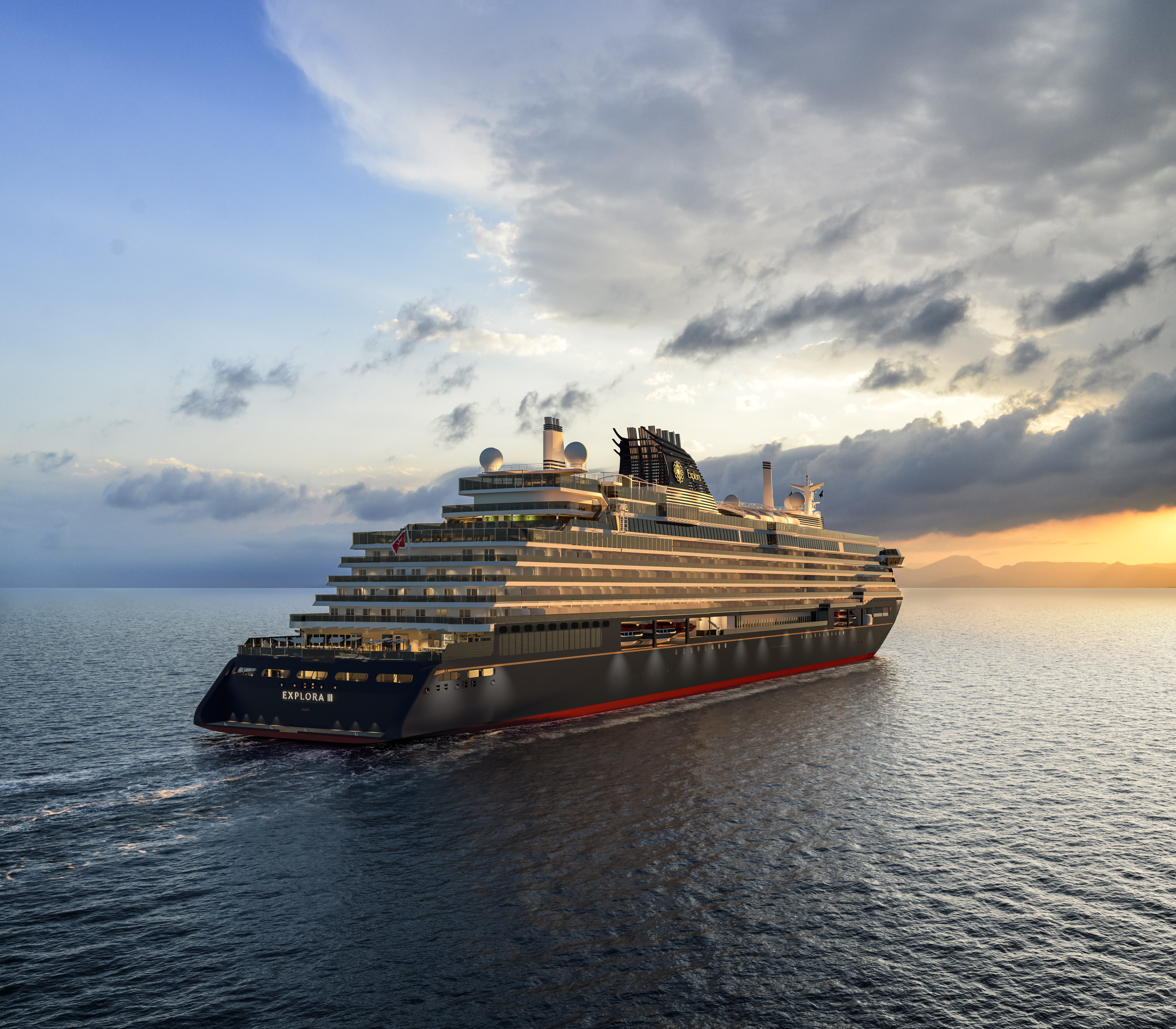 EXPLORA III — LNG-powered. Bound for the Caribbean and beyond.