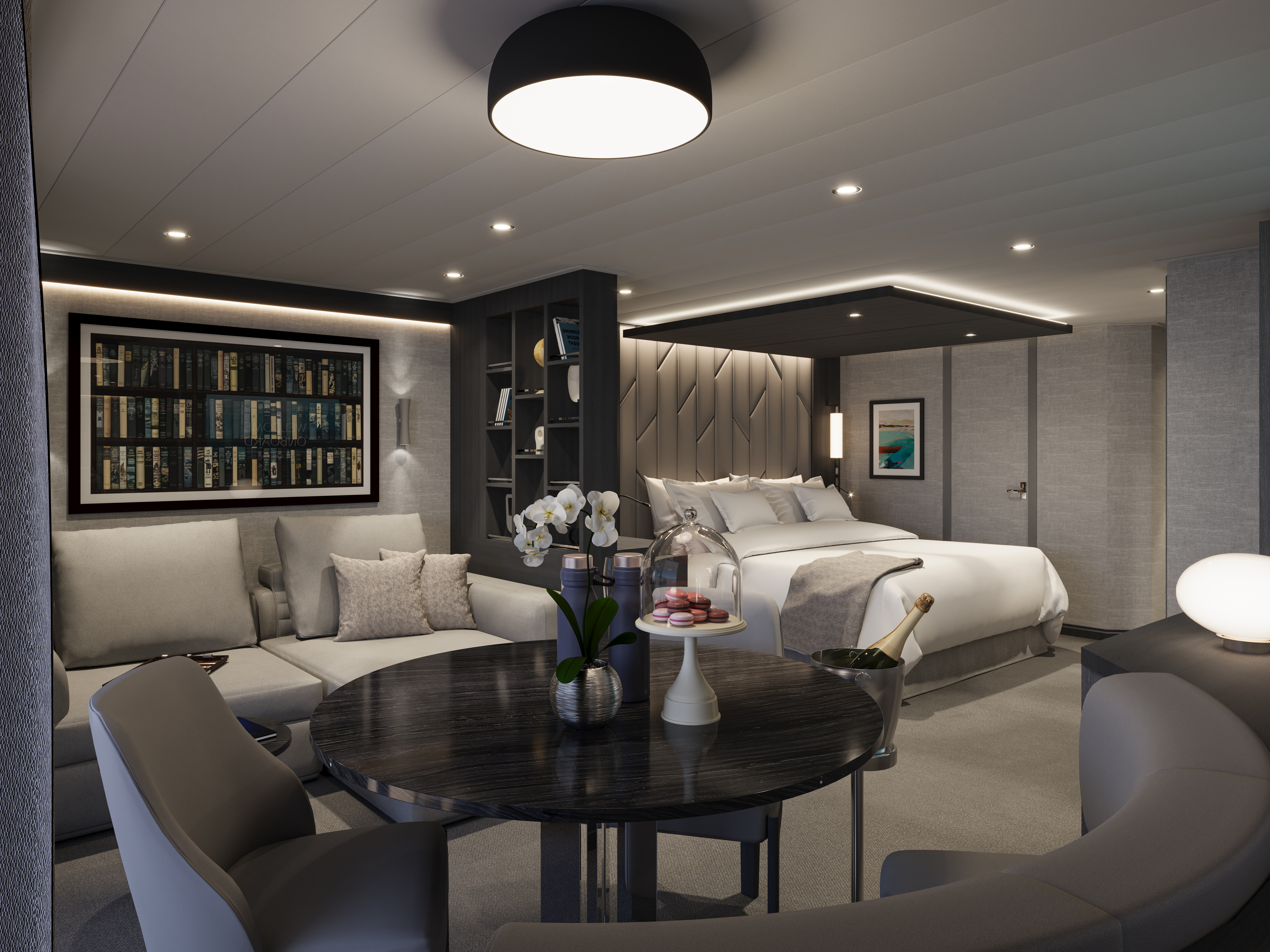 Penthouse suite aboard EXPLORA III